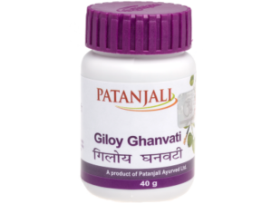 Patanjali Giloy Ghan Vati For Body Strength